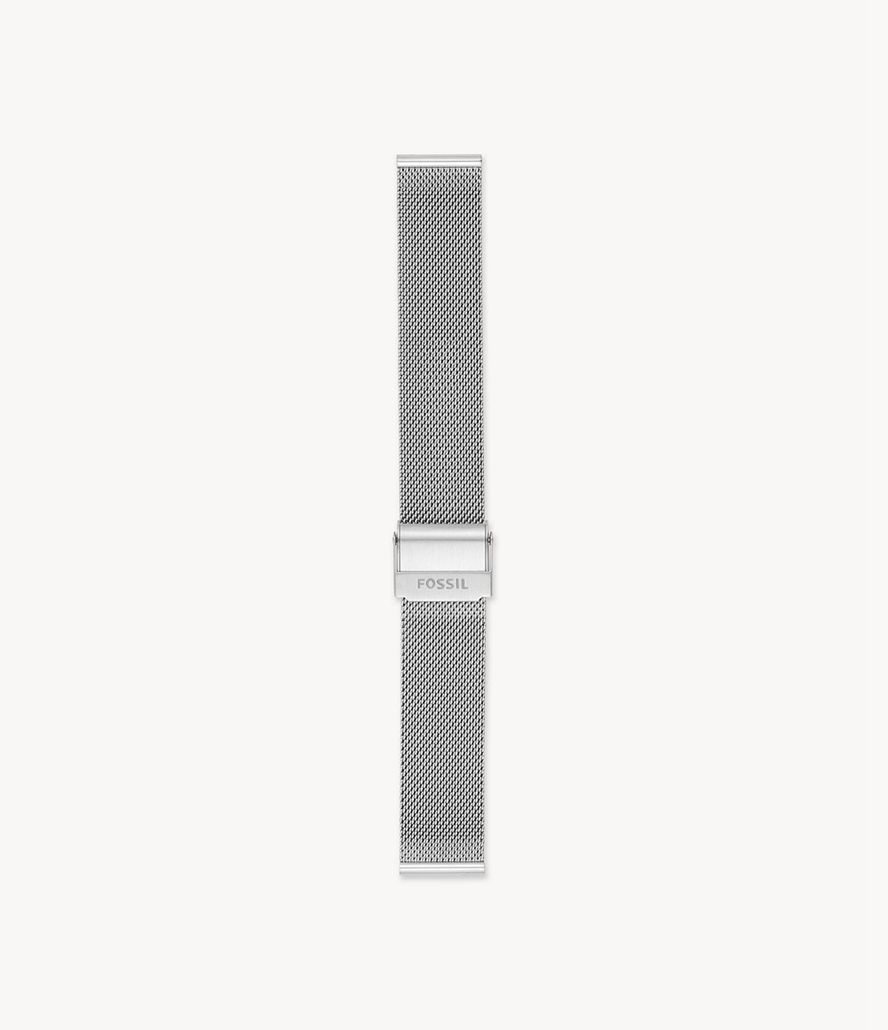 Fossil 18mm Steel Mesh Urremme Dame Grå | HFPEGN-936