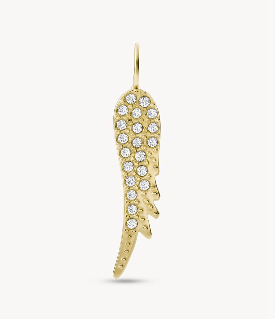 Fossil Corra Oh Soing Stainless Steel Charms Dame Guld | XMUSWA-307