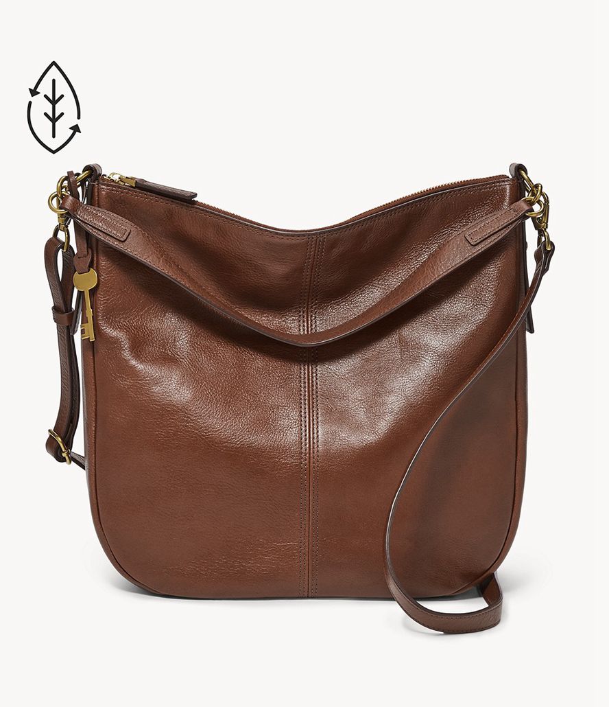 Fossil Jolie Hobo Taske Dame Brune | YXRUBM-523