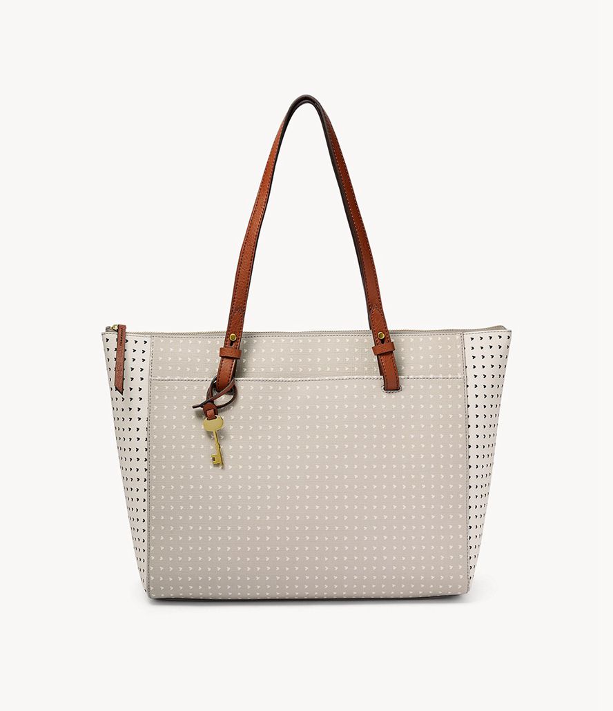 Fossil Rachel Muleposer Dame Beige | BYPIHQ-286