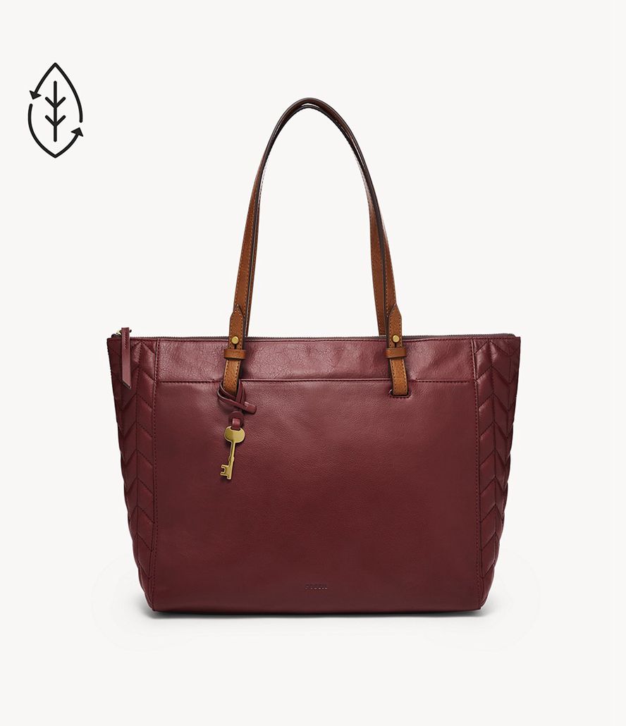 Fossil Rachel Muleposer Dame Bordeaux | RXEUZI-407