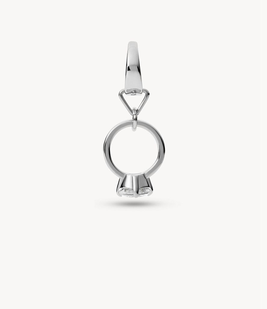 Fossil Rowan Oh Soing Stainless Steel Charms Dame Sølv | RZEQPU-218