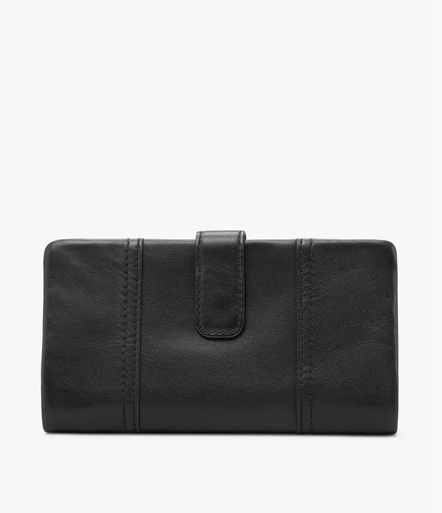 Fossil Cora Clutch Taske Dame Sort | EVOICP-082