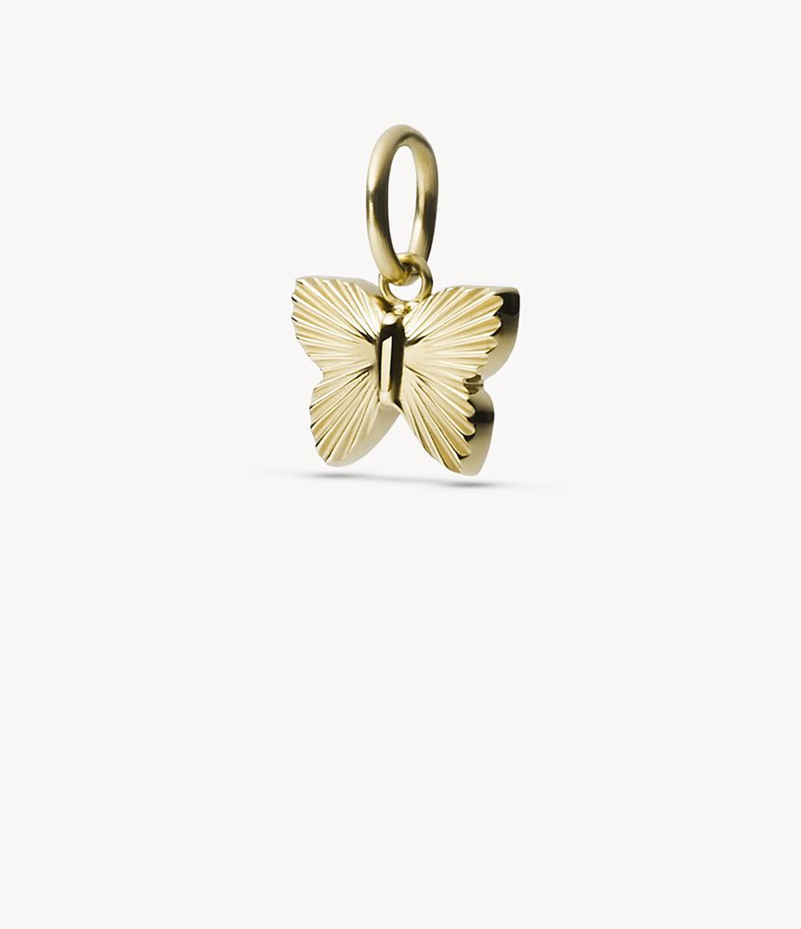 Fossil Corra Oh Soing Stainless Steel Butterfly Charms Dame Guld | TJFECU-346