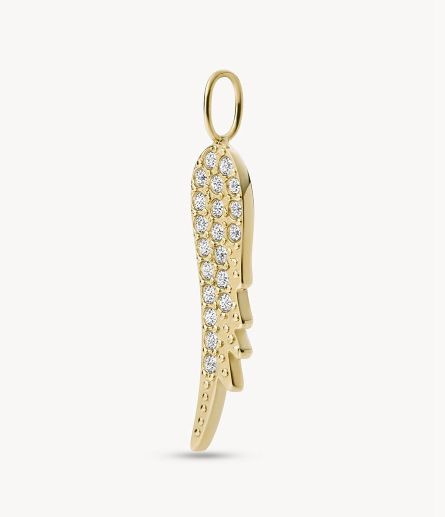 Fossil Corra Oh Soing Stainless Steel Charms Dame Guld | SPCNMV-927