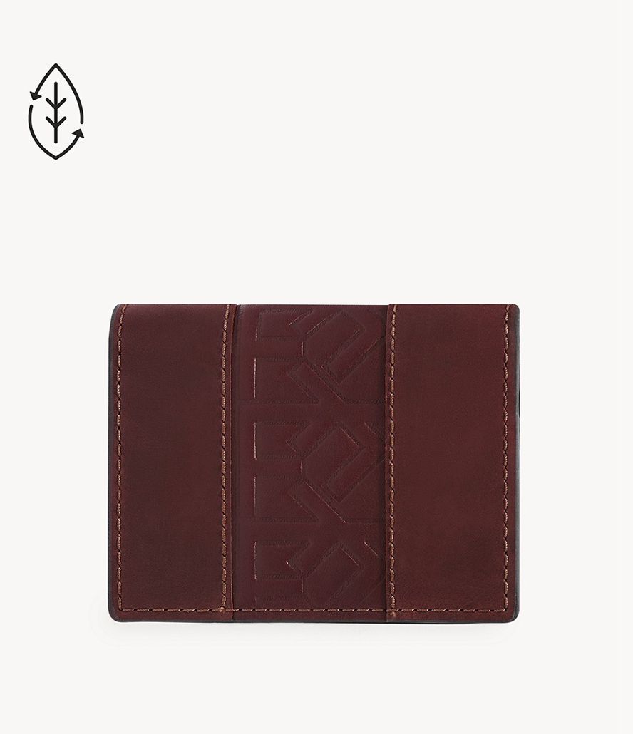 Fossil Everett Bifold Kortholdere Herre Lilla | ASMTYC-087