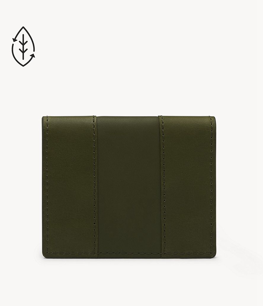 Fossil Everett Bifold Kortholdere Herre Olivengrøn | MDAJGN-985