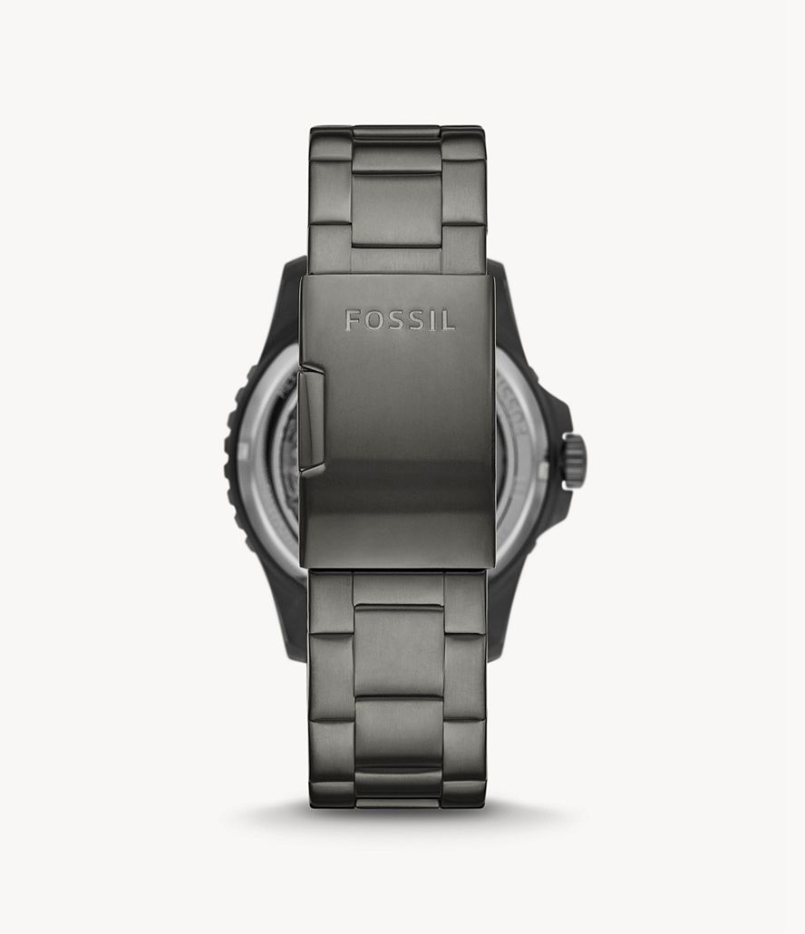 Fossil Fb-01 Automatisk Stainless Steel Ure Herre Grå | IHBCPY-910