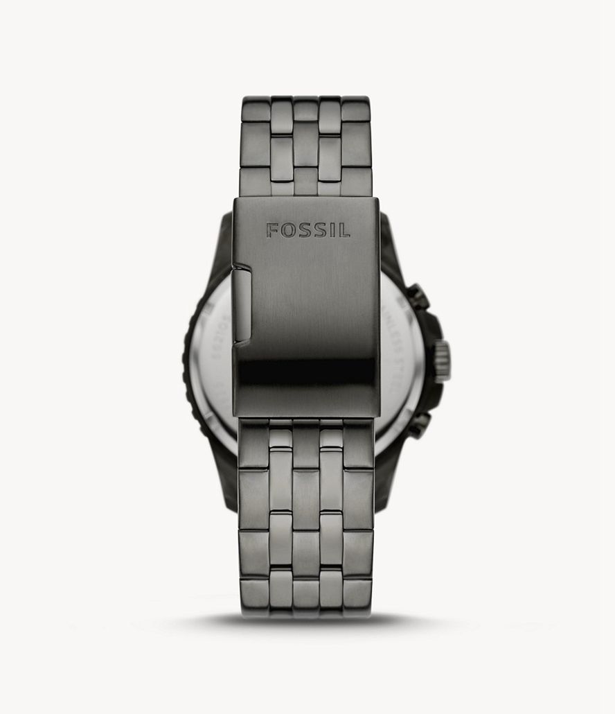 Fossil Fb-01 Kronograf Stainless Steel Ure Herre Grå | LJGXNH-948