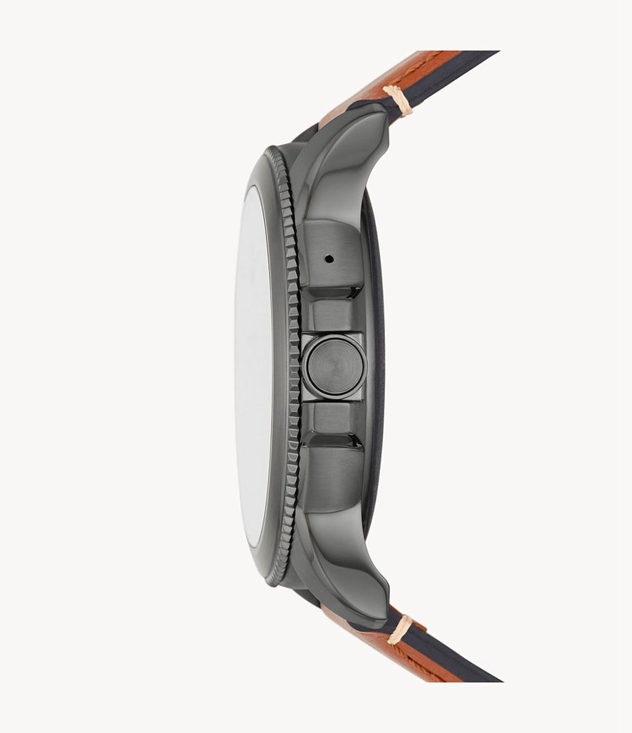 Fossil Gen 5e Læder Smarture Herre Brune | OEAWFU-342