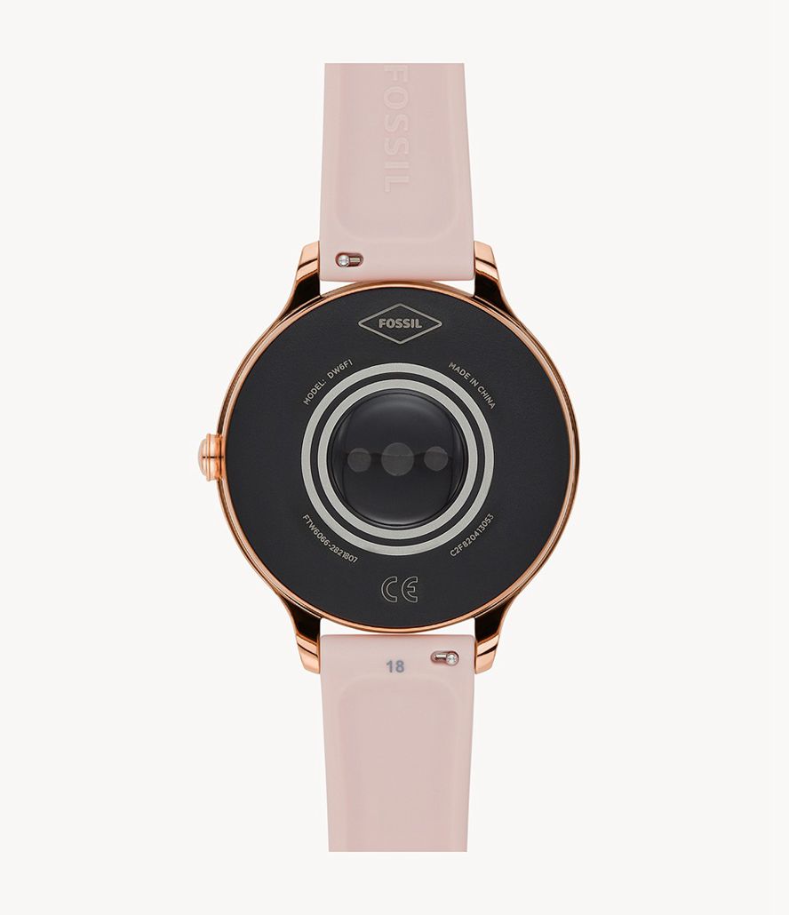 Fossil Gen 5e Silikone Smarture Dame Lyserød | NCEADT-968