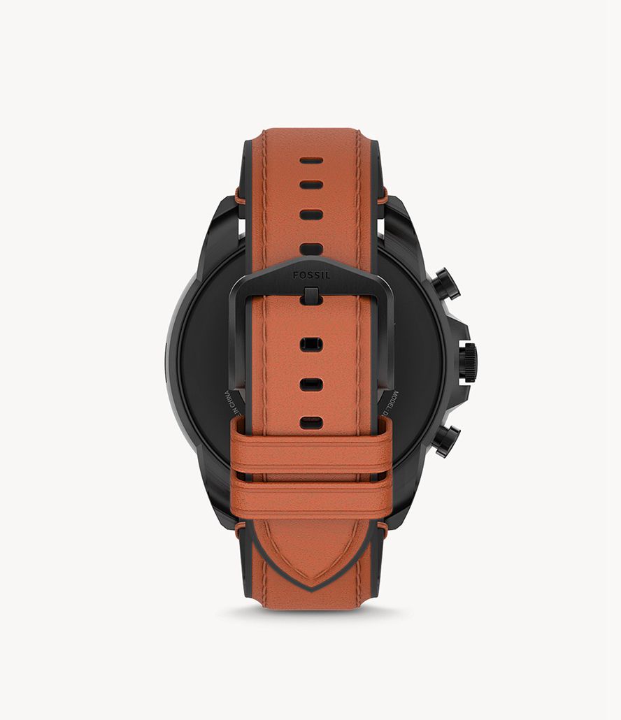 Fossil Gen 6 Læder Smarture Herre Brune | IJYZGF-569