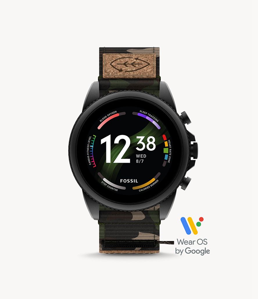 Fossil Gen 6 Rpet Smarture Herre Camouflage | UHLGVQ-163