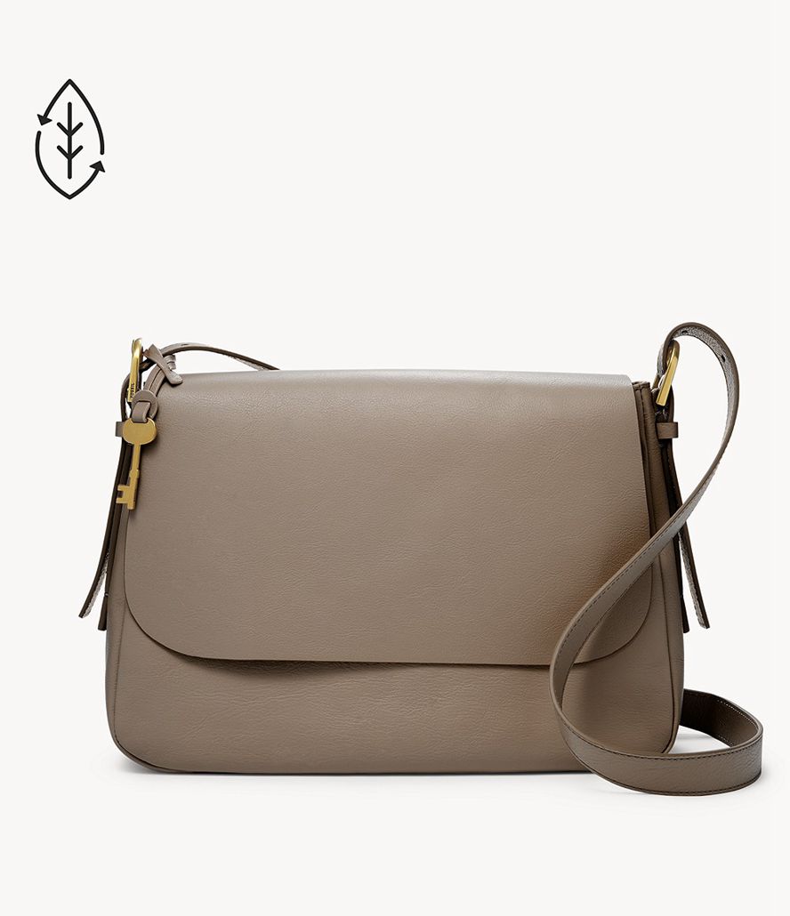 Fossil Harper Crossbody Taske Dame Grå | OMXCRG-514