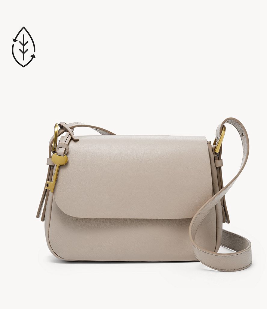 Fossil Harper Small Flap Crossbody Taske Dame Grå | POCWXG-369