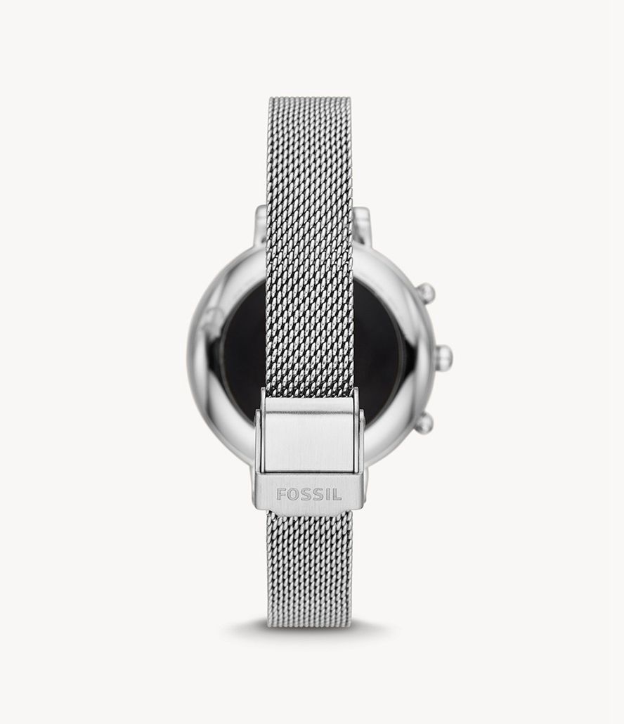 Fossil Hybrid Hr Monroe Stainless Steel Smarture Dame Sølv | ILUVPK-185