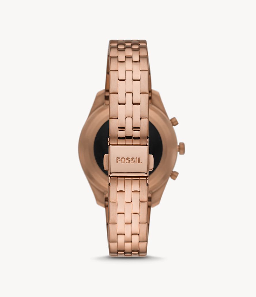 Fossil Hybrid Hr Scarlette Tone Stainless Steel Smarture Dame Grå | PUYIXV-326