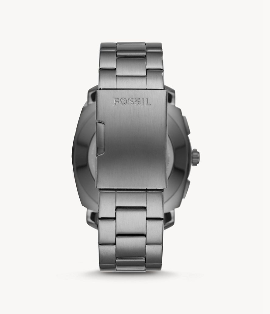 Fossil Hybrid Machine Stainless Steel Smarture Herre Grå | MTSPJG-308