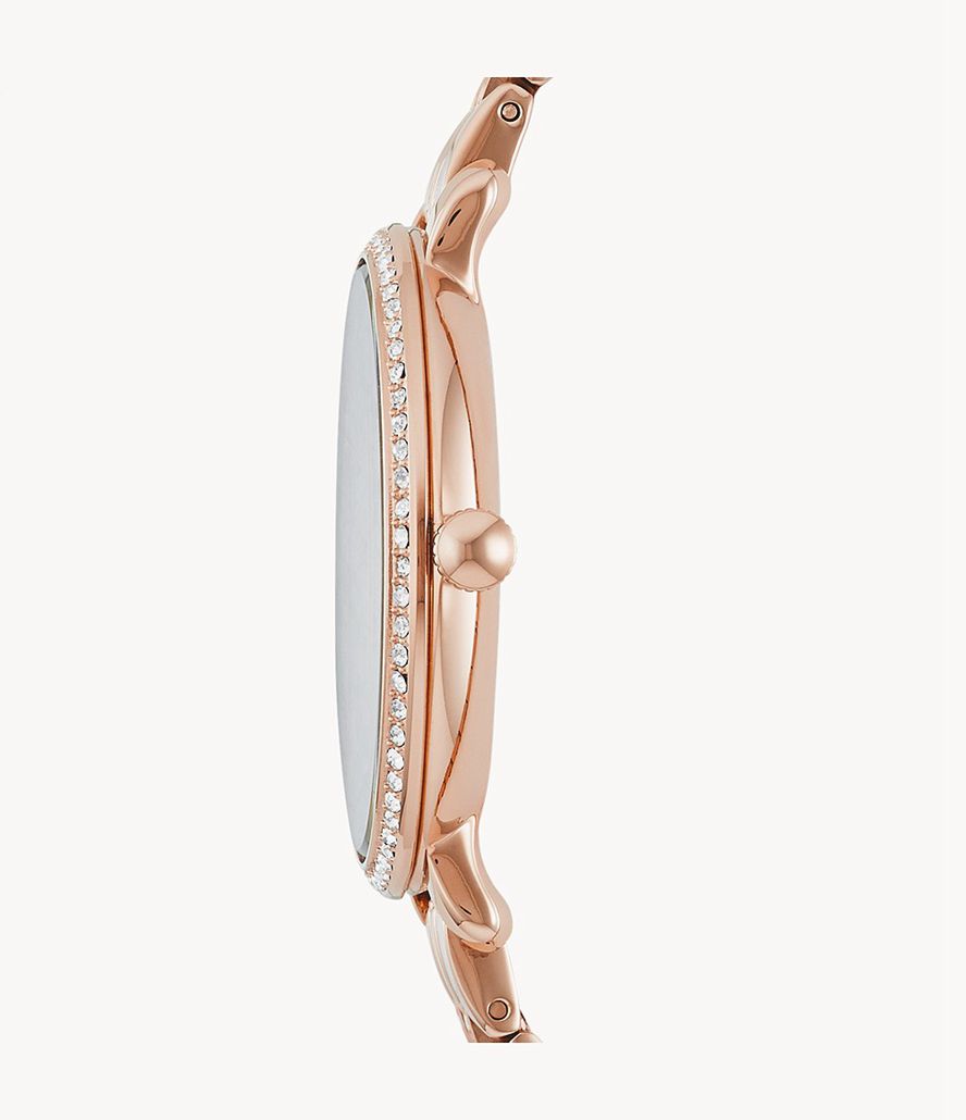 Fossil Jacqueline Rose-Tone Stainless Steel Ure Dame Lyserød Guld | CXEAGN-684