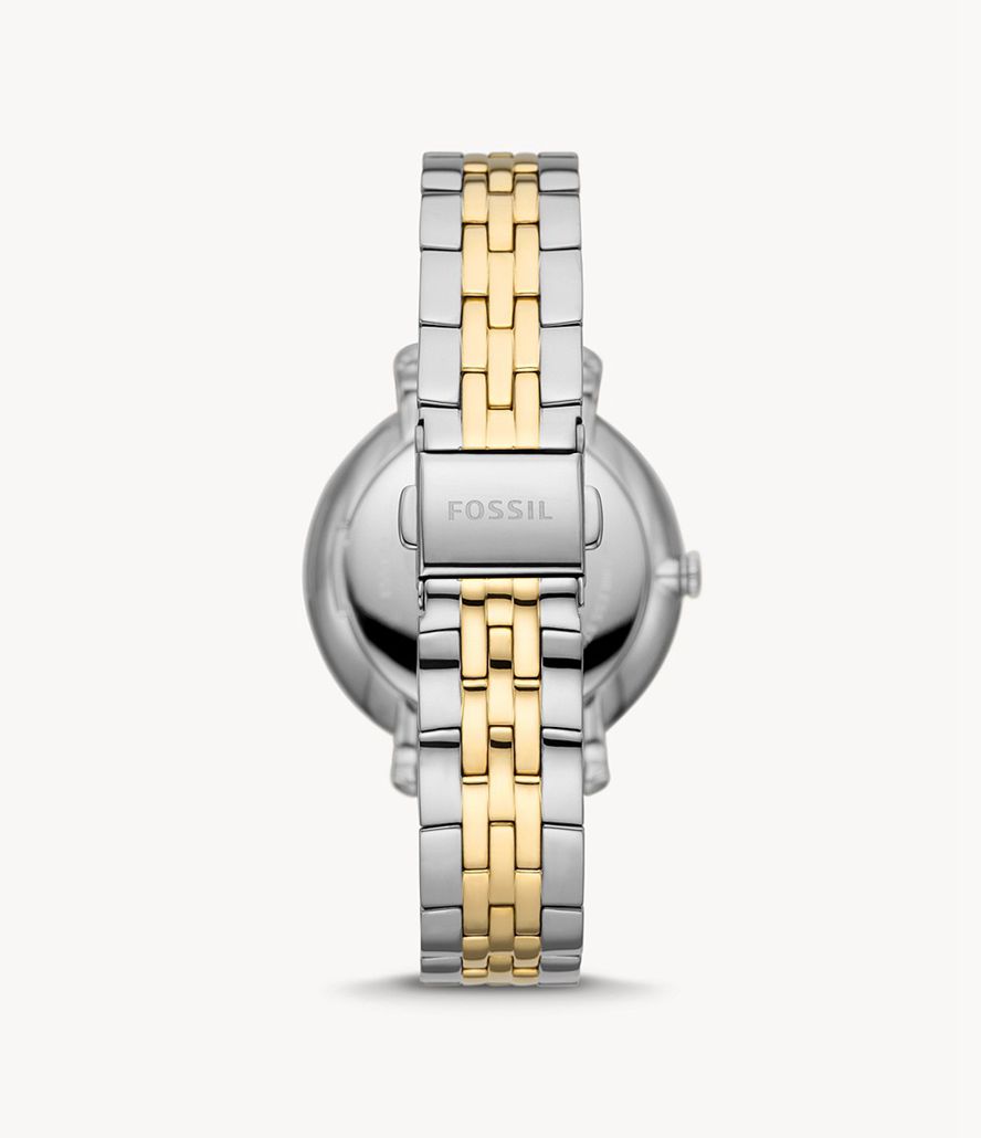 Fossil Jacqueline Sun Moon Multifunktion Two-Tone Stainless Steel Ure Dame Guld | AHFXEC-968