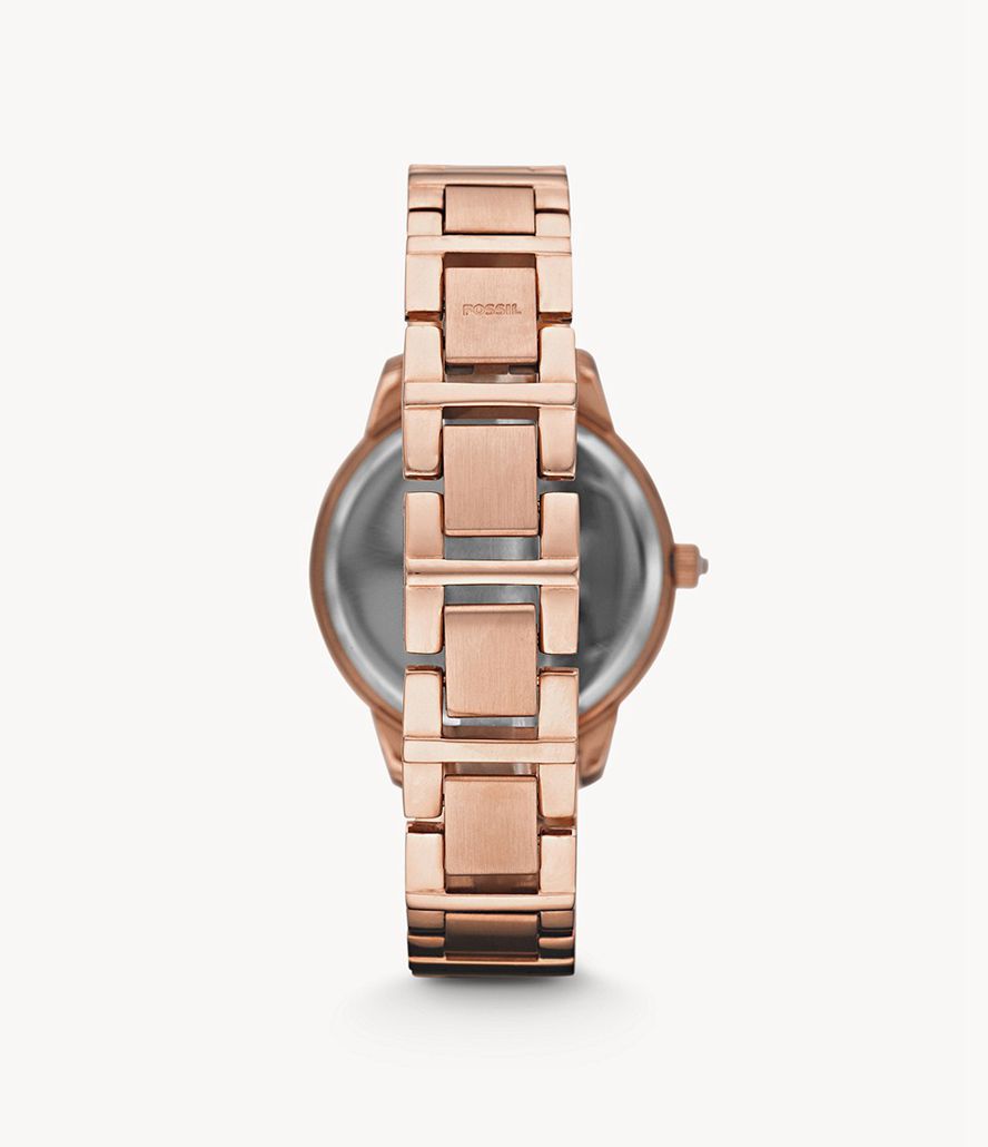 Fossil Jesse Rose-Tone Stainless Steel Ure Dame Lyserød Guld | ZQGLHW-145