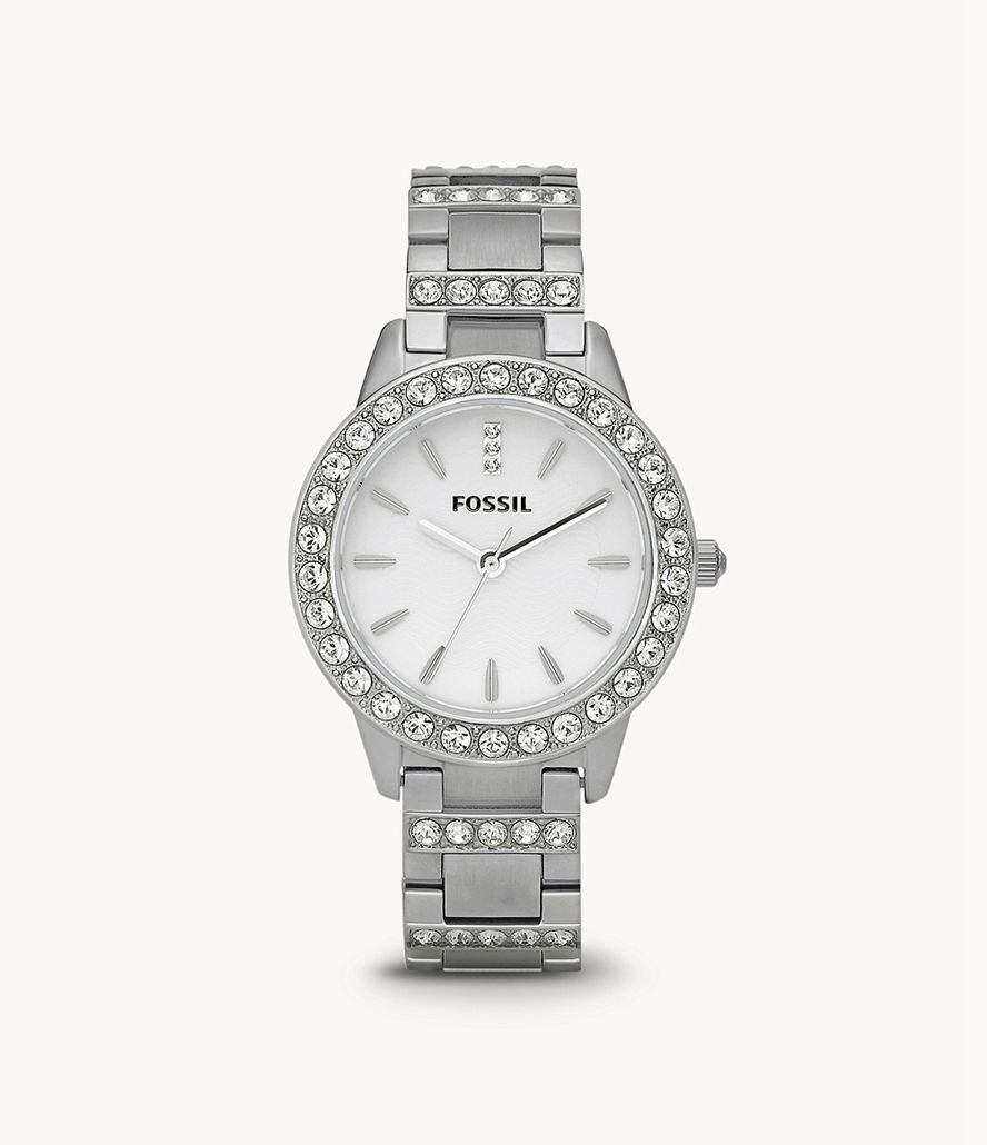 Fossil Jesse Stainless Steel Ure Dame Sølv | NREGAD-586