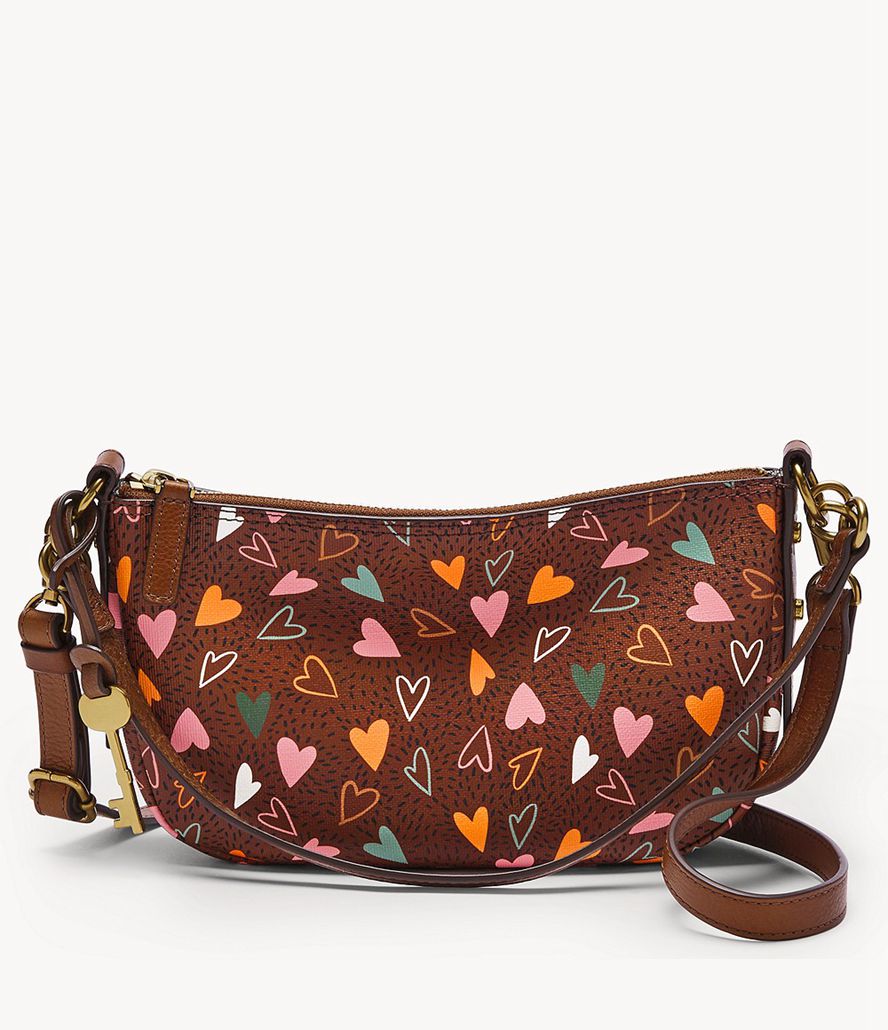 Fossil Jolie Baguette Taske Dame Brune | BKMDXO-639