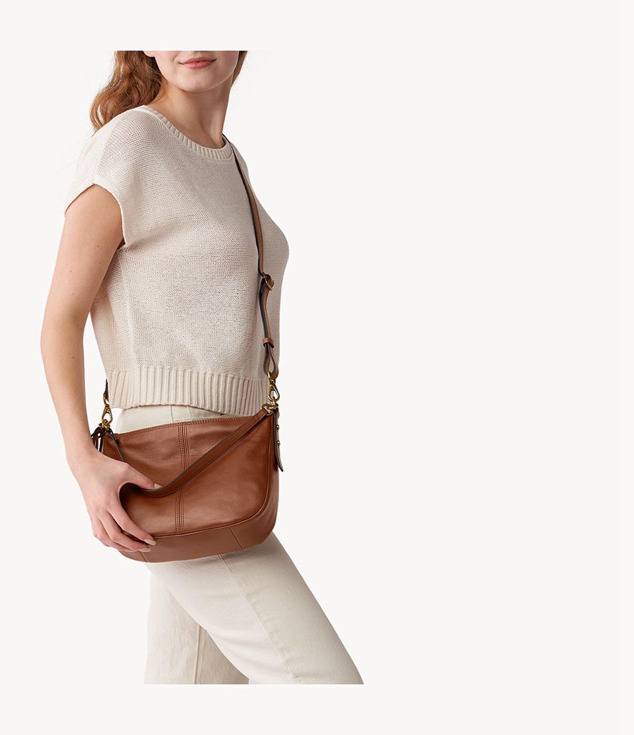 Fossil Jolie Crossbody Taske Dame Brune | EZLXGP-856