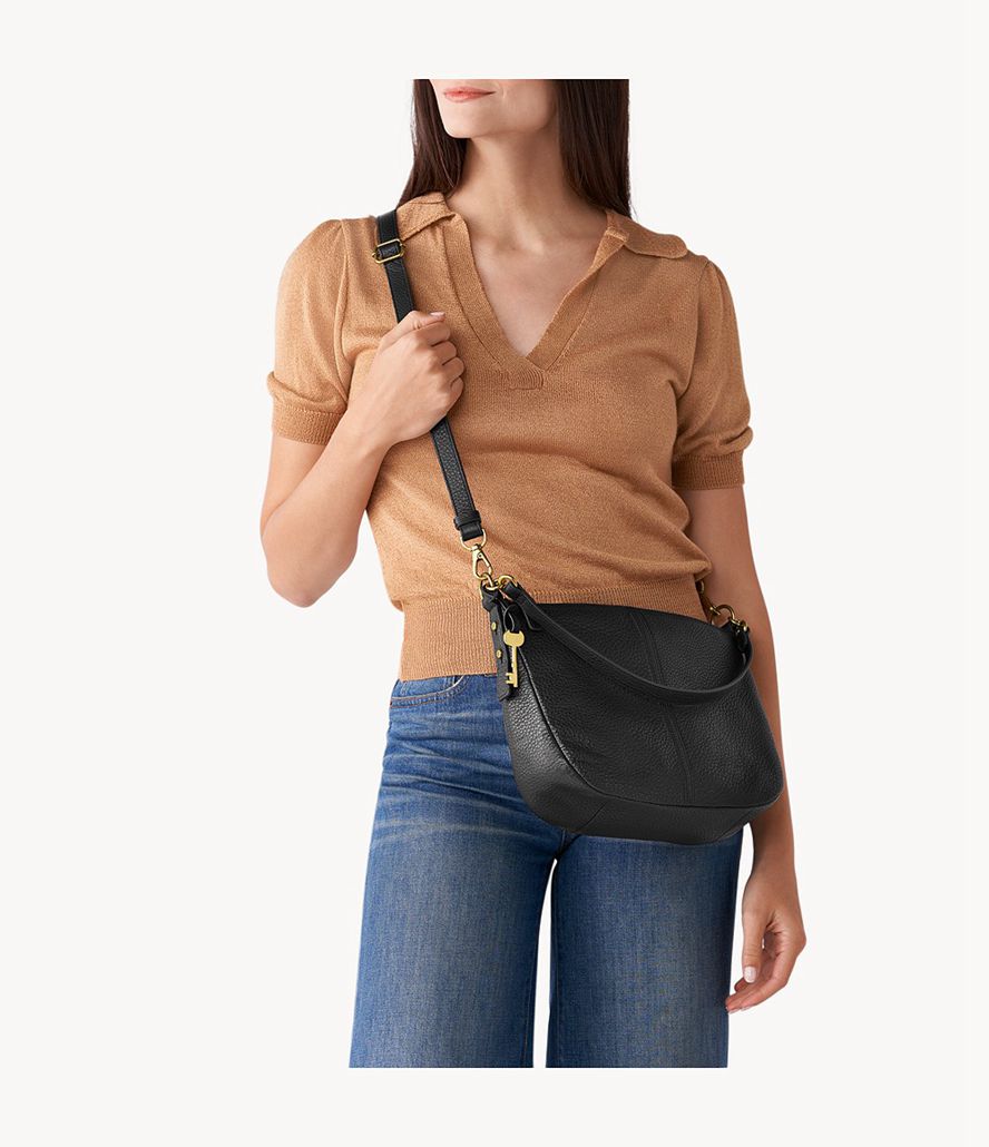 Fossil Jolie Crossbody Taske Dame Sort | EYADIK-156