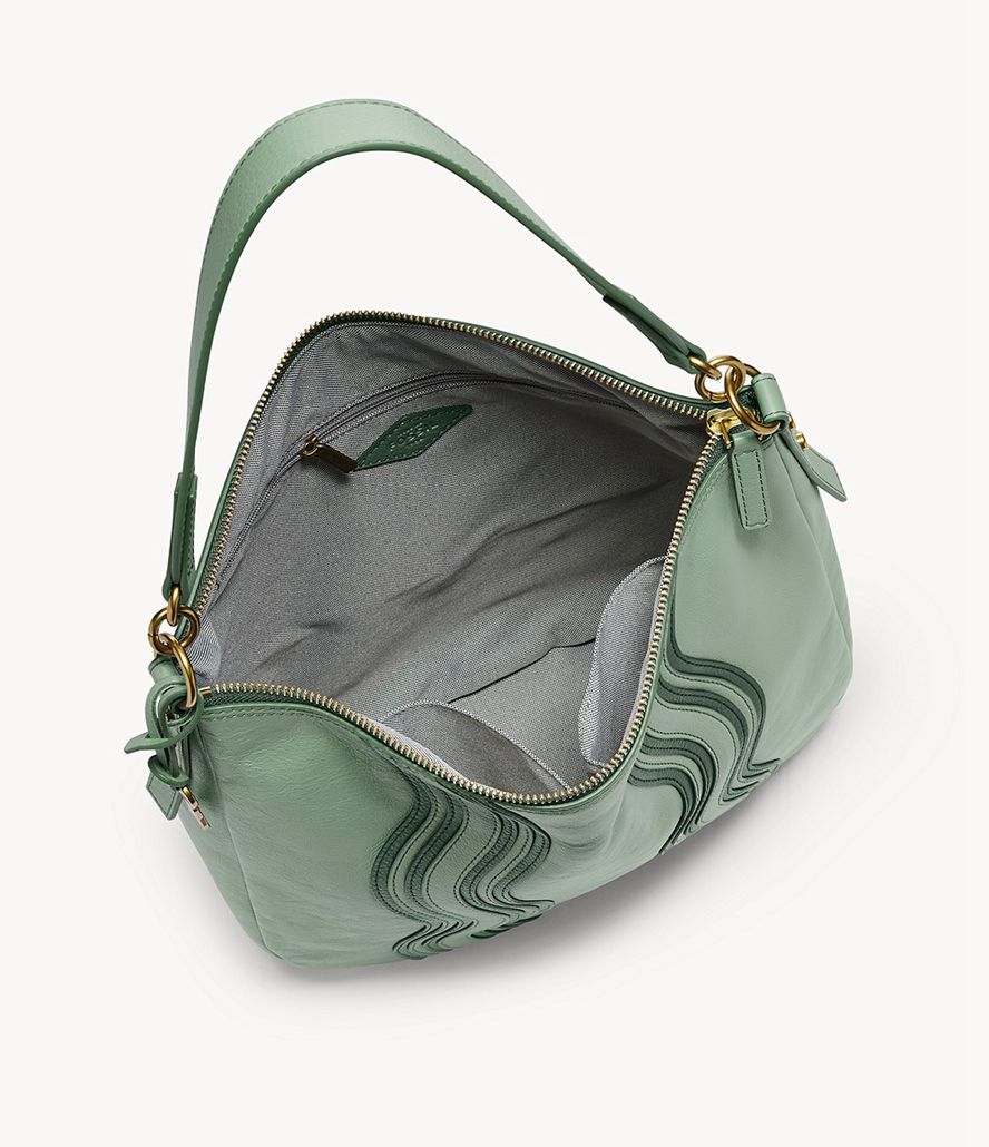 Fossil Jolie Hobo Taske Dame Grøn | VEUJGW-063