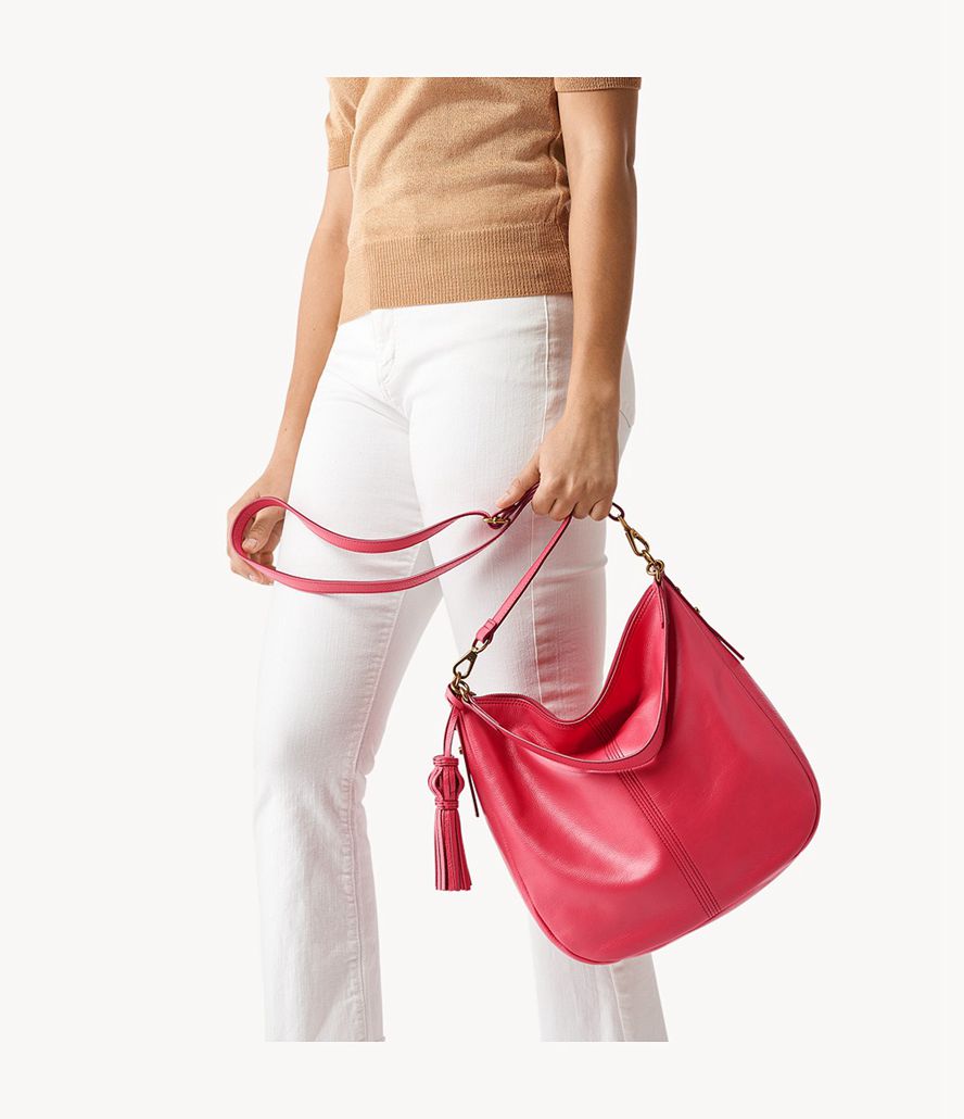 Fossil Jolie Hobo Taske Dame Rød | ONJPDG-925