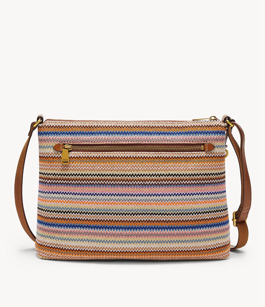 Fossil Kinley Crossbody Taske Dame Brune | IVWCMJ-085