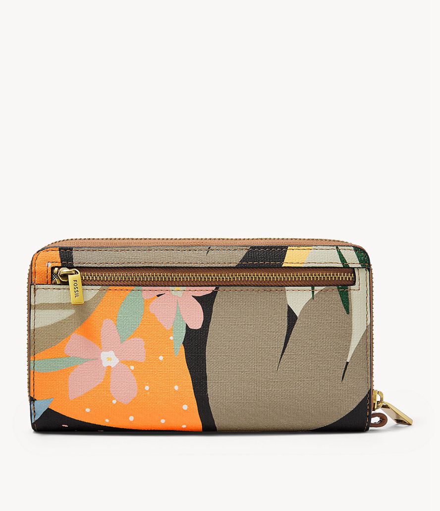 Fossil Liza Zip Clutch Taske Dame Flerfarvede | UELMXR-871