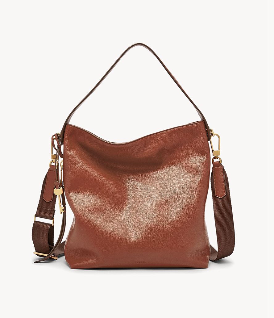 Fossil Maya Hobo Taske Dame Brune | ABSEGX-964