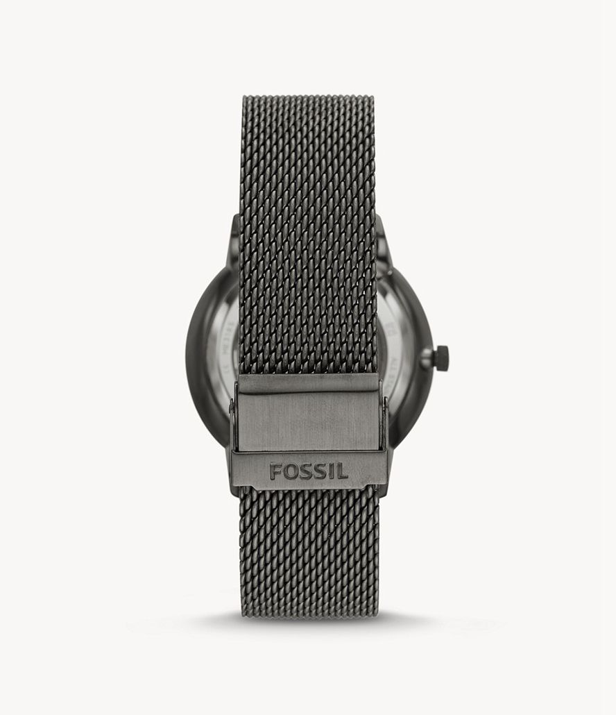 Fossil Neutra Automatisk Stainless Steel Ure Herre Grå | YWJXQF-725