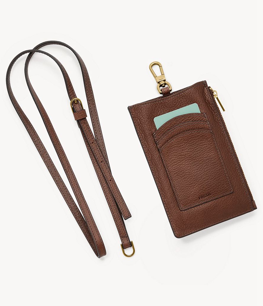 Fossil Rio Crossbody Taske Dame Brune | ZJAYQX-472