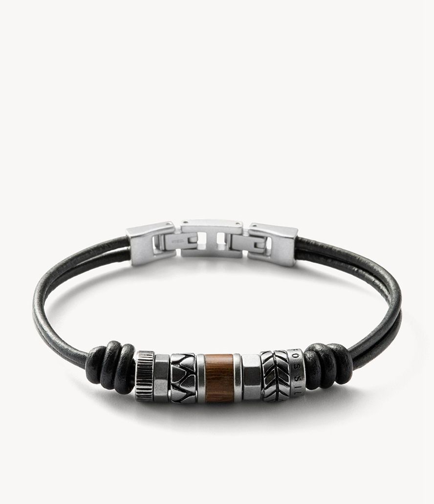 Fossil Rondell Armbånd Herre Sølv | TMIFKN-306