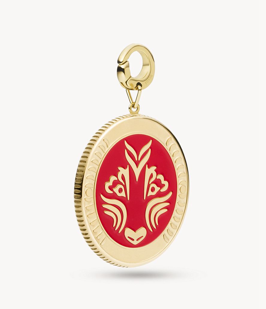 Fossil Rowan Oh Soing Enamel Charms Dame Guld | VDWOQL-583