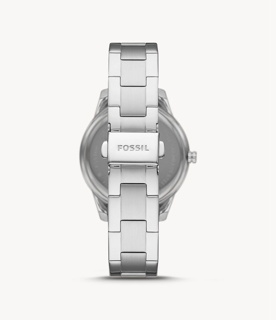 Fossil Stella Sports Multifunktion Stainless Steel Ure Dame Sølv | QRZHUO-150