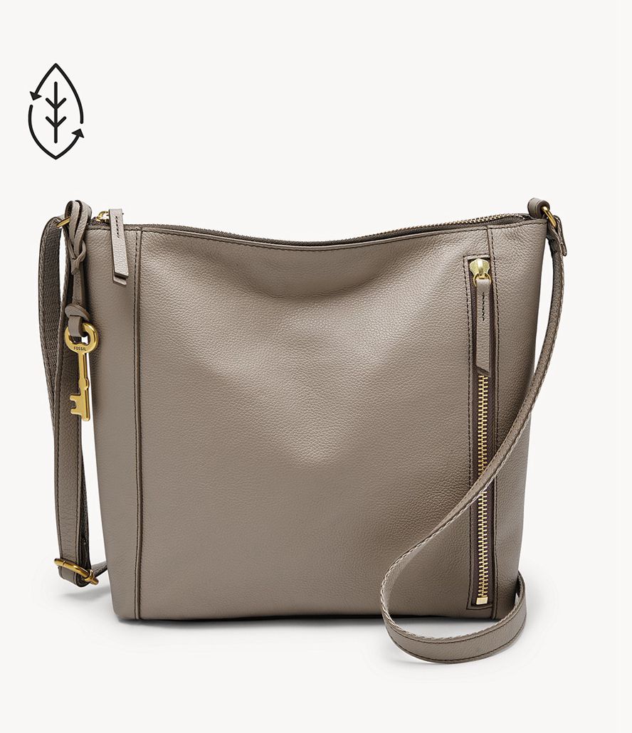 Fossil Tara Crossbody Taske Dame Grå | HGMVJP-315