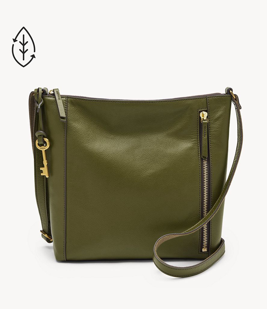 Fossil Tara Crossbody Taske Dame Grøn | JKPNZF-782