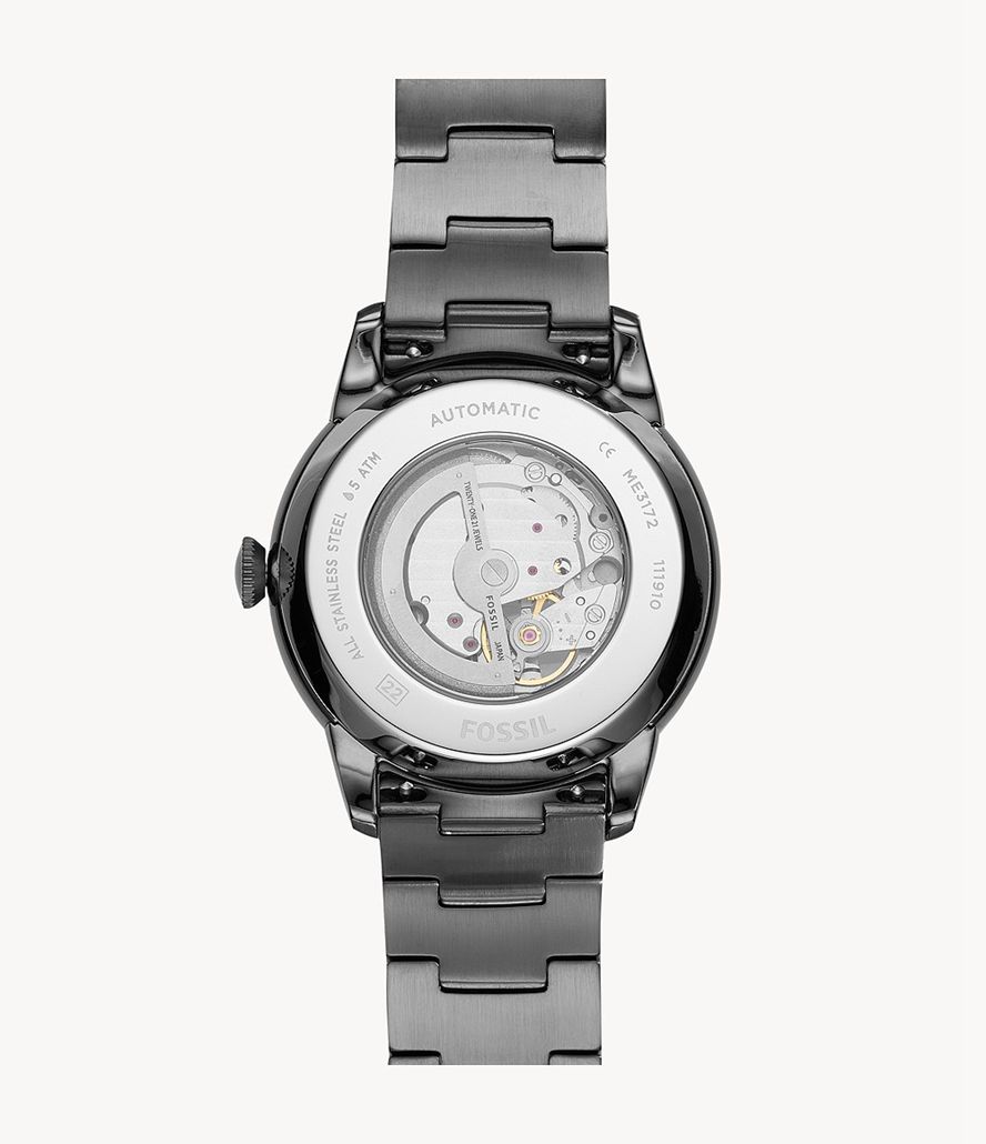 Fossil Townsman Automatisk Stainless Steel Ure Herre Grå | QJVWXB-742