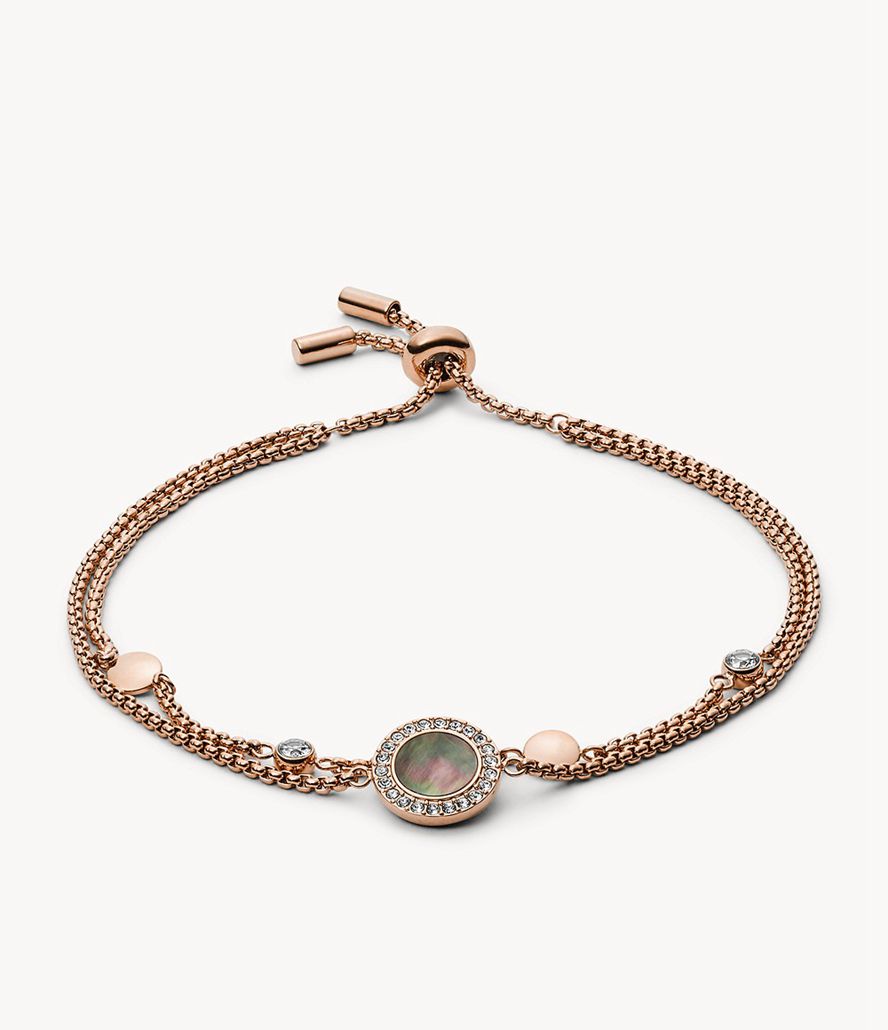 Fossil Val Mother-Of-Pearl Armbånd Dame Lyserød Guld | YFCXOP-617