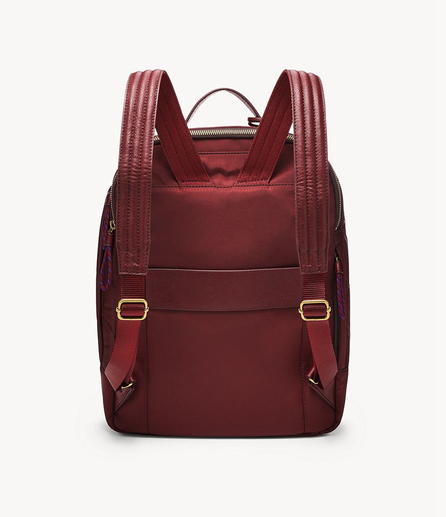 Fossil Viraloff® Tess Rygsække Dame Bordeaux | BLZEVW-718