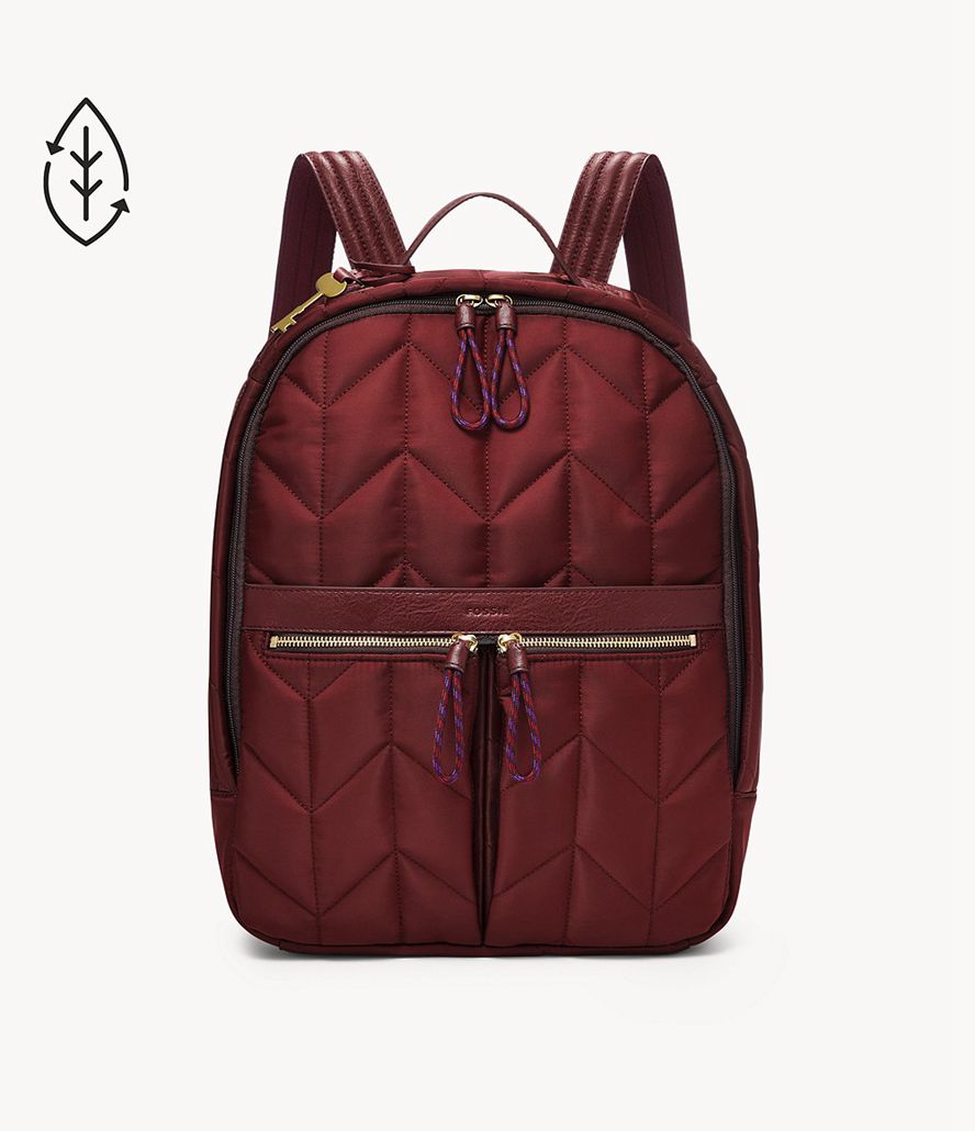 Fossil Viraloff® Tess Rygsække Dame Bordeaux | BLZEVW-718